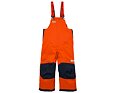 Dětské lyžařské kalhoty Helly Hansen K Rider 2 ins bib - neon orange