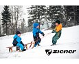 Dětské zimní rukavice Ziener Le ZOO MINIS estate blue - celorozepínací palčáky 3