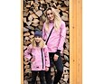 Dětský softshellový kabát Drexiss Old Pink antracit 5