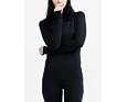 Dámské funkční triko Craft dlouhý rukáv Core Dry Active Comfort Zip černé