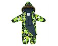 Dětská zimní membránová kombinéza Huppa Keira lime pattern 4