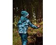 Dětské softshellové kalhoty Wamu Maskáč - petrolejové 7