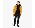 Pánská bunda Huppa Marlo parka autumn gold 5