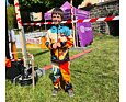 Dětské softshellové kalhoty Wamu Mountain bike - světlé 2