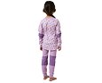Dětské termoprádlo Helly Hansen Graphic LIFA® Merino Base Layer set - wisteria pu 5