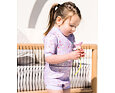 Dětské neoprénové UV body s krátkým rukávem Splash About Lilac Spring 2