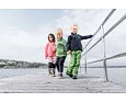 Dětské nepromokavé kalhoty Didriksons Avan algae green - ROSTOUCÍ 19 Dětské softshellové kalhoty Didriksons Lovet navy