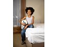 Juniorské UV tílko Little angel tenké Outlast® - pearl 2