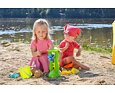 Dětská kolová sukně Little Angel - tm. starorůžová 2