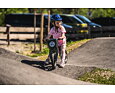 Dětský košík na odrážedlo FirstBIKE černý 2
