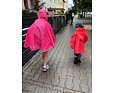 Dětská pláštěnka Playshoes neonově růžová - pončo