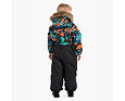 Dětská zimní kombinéza Huppa Wille 2 bright orange pattern / dark gray 3