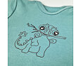 Dětské body Little Angel smyk dinosaurus DR Outlast® - tm. tyrkys