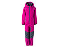 Dětská softshellová kombinéza Huppa Adal dark fuchsia/gray REFLEX s šedými koleny