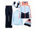 Dětský zimní outfit Ziener pro juniory Arnu - arctic sky stru