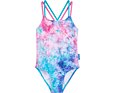 Dívčí plavky s UV jednodílné Playshoes Batik - turquoise