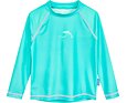 Dětské UV tričko Playshoes Batik turquoise - dlouhý rukáv