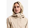 Dámská bunda do deště Didriksons Elly parka clay beige 6