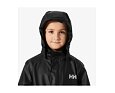 Dětská bunda do deště Helly Hansen Jr Moss jacket - black 3