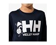 Dětské funkční UV tričko Helly Hansen K Tech Graphic LS top dlouhý rukáv - navy  3