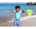 Dětské UV tričko Playshoes Shark turquoise - krátký rukáv 6 Chlapecké UV kraťasy Playshoes Shark - blue