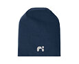 Dětská čepice Name It Moppy beanie s reflexním logem - insignia blue