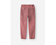 Dětské softshellové kalhoty Name It Alfa solid s fleecem - wistful mauve 6