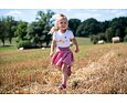 Dětské UV tričko Little Angel Outlast® KR tenké Kytky - bílé 2