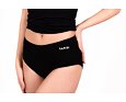Dámské kalhotky BARIDI wear tenké do pasu Outlast® - černé4