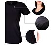 Dámské funkční tričko BARIDI wear PERFORMANCE Outlast® KR tenké - černé 2