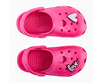 Dětské sandály Coqui Big frog lt. fuchsia + amulet 3