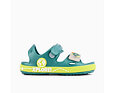 Dětské sandály Coqui Yogi jungle green / citrus + amulet astronaut 2