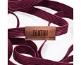 Skákací guma v setu Gumu Klasik double redwine/aqua 5