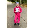 Funkční čelenka dvouvrstvá Drexiss s fleecem Tiny flower - zateplená 3