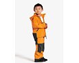 Dětská nepromokavá bunda Didriksons Stigen happy orange 4