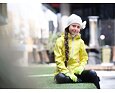 Dětský softshellový kabát Huppa Ava yellow 9