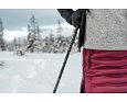Dámská zimní péřová sukně SKHOOP Short Down frost green