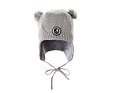 Dětská zimní pletená čepice Huppa Mila light gray