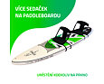 Univerzální sedačka pro paddleboard Yate MIDI šedá