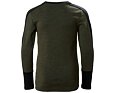 Juniorské termoprádlo Helly Hansen JR LIFA® Merino Midweight Base Layer set - utility green 5