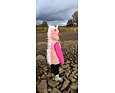 Dětská fleecová bunda Huppa Bennie fuchsia