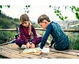 Dětské funkční tričko s merinem Devold Duo active beetroot s dlouhým rukávem