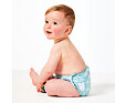 Dětské plenkové plavky Splash About Happy Nappy nastavitelné - Sunny Bear 2