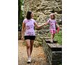 Juniorské UV tričko Little Angel Outlast® KR tenké Park - růžové 8