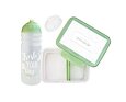 SET ZDRAVÁ LAHEV A ZDRAVÁ SVÁČA svačinový box a lahev 0,7l Fresh olivová