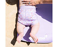 Dětské plenkové plavky Splash About Happy Nappy Lilac Spring Květiny 5