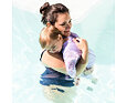 Dětský neoprenový UV overal Splash About Lilac Spring 2