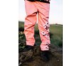 Dětské softshellové kalhoty Wamu s fleecem Sakury - růžové 3