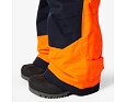 Dětské zimní kalhoty Helly Hansen K Rider 2 ins bib rostoucí - neon orange 5