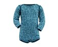 Dětské funkční body s merinem Devold Duo active baby moon s dlouhým rukávem